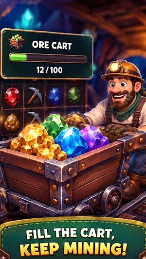 Gem Cavernr: Treasure Hunt Screenshot 1