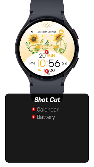 SamWatch Flower 2024 Sunflower Screenshot 2