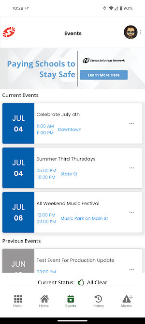 CATIE Mobile Screenshot 1