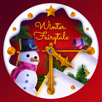 Winter Watch Face Red