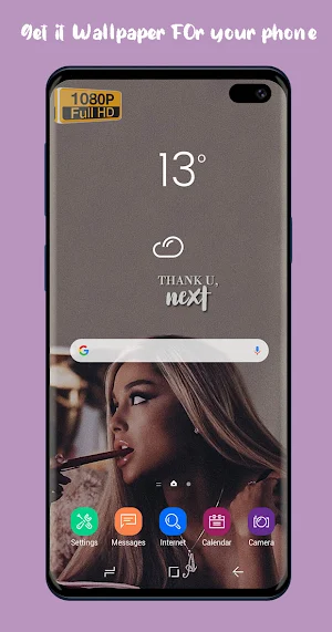 HD Ariana Grande Wallpaper Screenshot 0