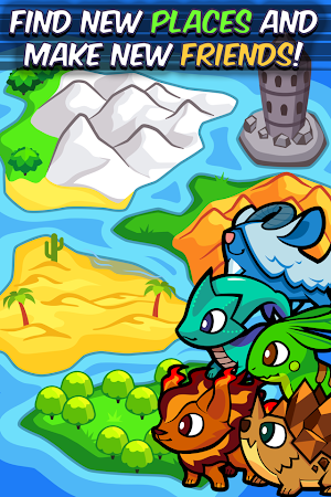 Pico Pets Puzzle - Virtual Monsters Match-3 Screenshot 2