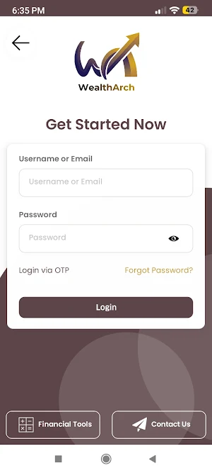 WealthArch Screenshot 0