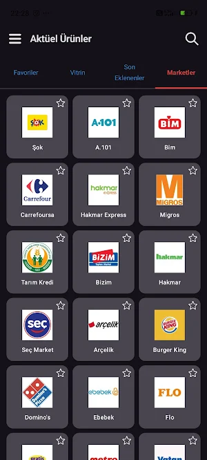 Aktüel Ürünler: A101-Bim-Şok Screenshot 0