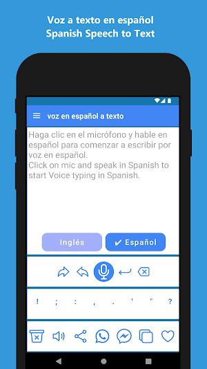 Spanish Speech to Text Screenshot 0