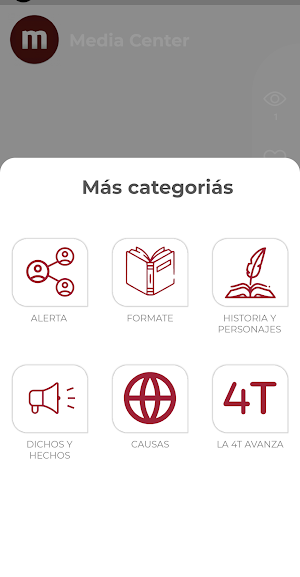 Transformación Media Center Screenshot 3