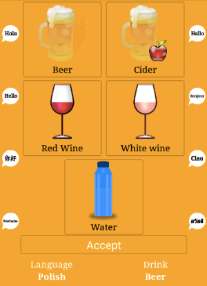 Buy Drinks in Another Language Screenshot 2