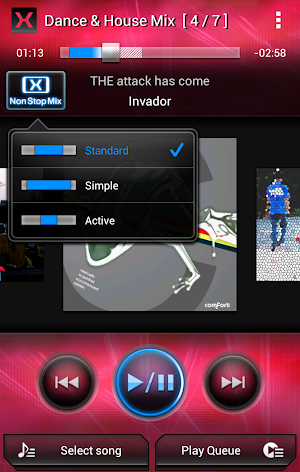 MIXTRAX App Screenshot 2
