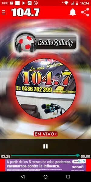 Radio Quiindy FM Screenshot 0