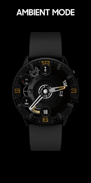 [SSP] - Gear Analog Watch Face Screenshot 1