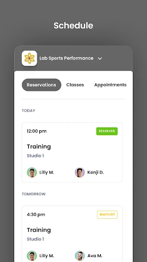 Lab Sports Performance Screenshot 2