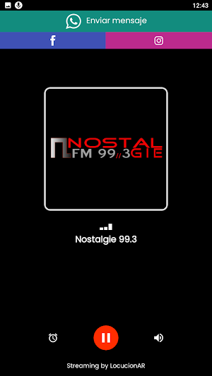 Nostalgie 99.3 Screenshot 0