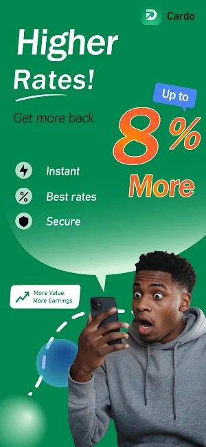Cardo: Sell Gift Cards Screenshot 3