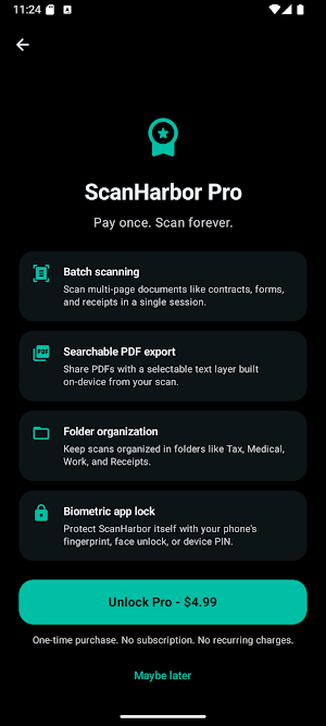 ScanHarbor: Private Scanner Screenshot 3