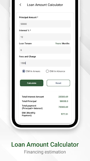 EasyPay EMI: EMI Calculator Screenshot 1