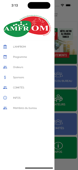 CONGRÈS AMFROM 2023 Screenshot 1