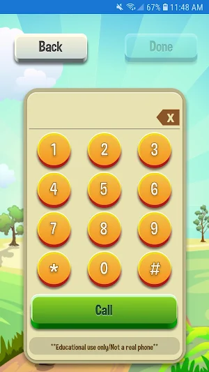 Kid's Practice 911 Dialer Screenshot 1