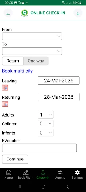 Binani Air Screenshot 2