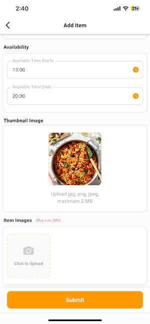 Blinky Merchant App Screenshot 1