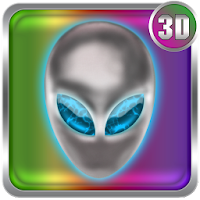 Alien 3D Next Launcher theme
