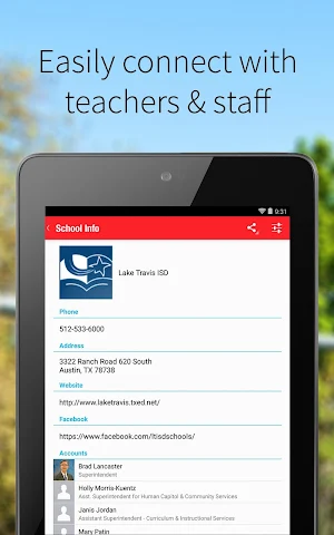 Lake Travis ISD Screenshot 1