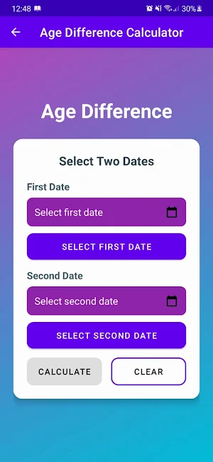 Age Calculator Screenshot 2
