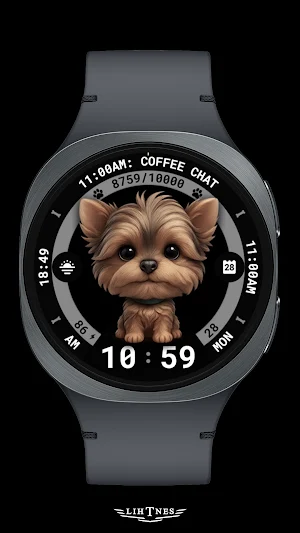 Puppies Watch Face 115 Screenshot 0