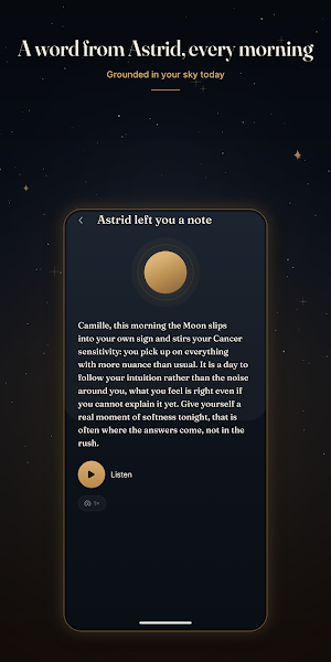 Astrid · personal astrologer Screenshot 2