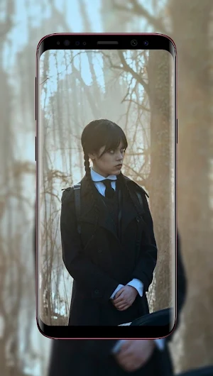 Wednesday Addams Wallpaper Screenshot 1
