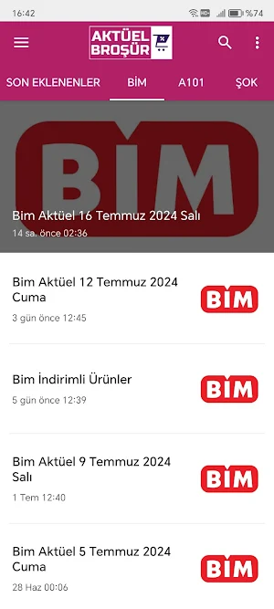 Aktüel Broşür Screenshot 2
