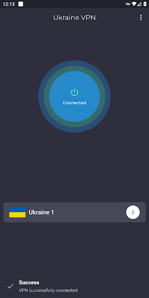 Ukraine VPN - Get Ukrainian IP Screenshot 1
