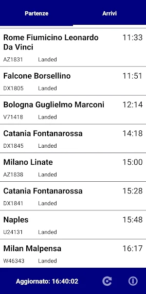 Voli Lampedusa Airport Screenshot 1