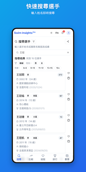 游泳成績通 - Swim Insights Screenshot 0