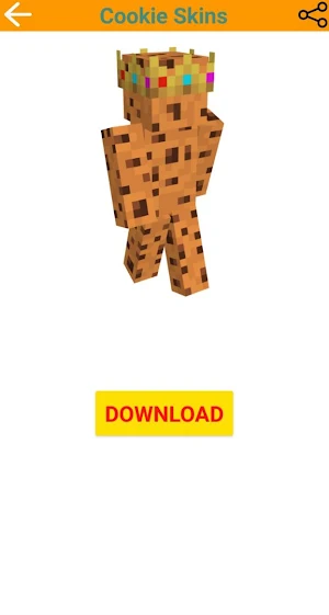 Cookie Skins For Minecraft Screenshot 2