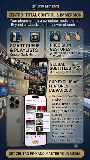 Zentro: Video Player Screenshot 2