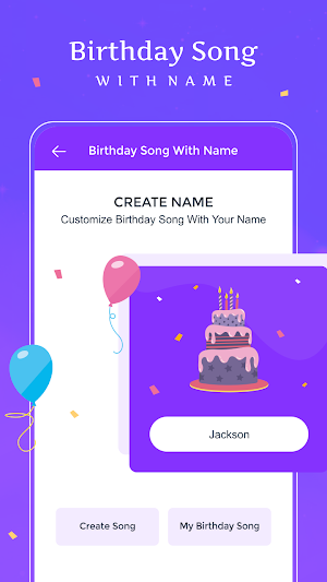 Birthday Song With Name Screenshot 0