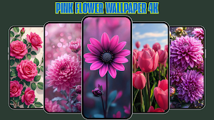 Pink Flower Wallpaper 4K Screenshot 0