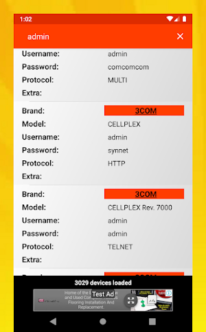 Router Default Password Screenshot 2