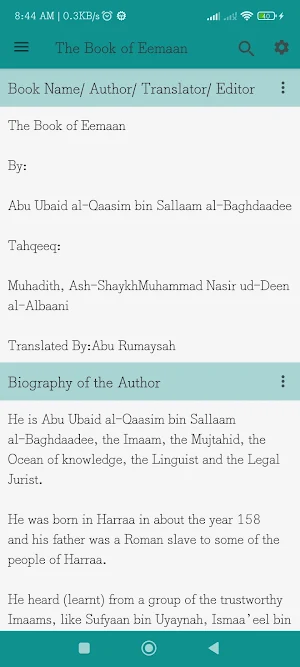 Islamic Book English Screenshot 1