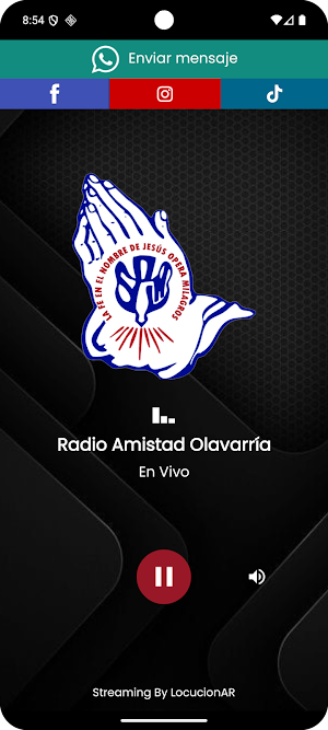 Radio Amistad Olavarría Screenshot 0