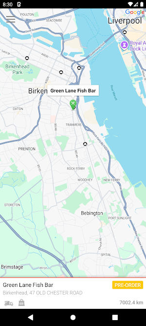 Green Lane Fish Bar Screenshot 1
