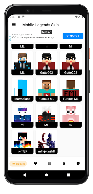 Mobile Legends Skin For MCPE Screenshot 1