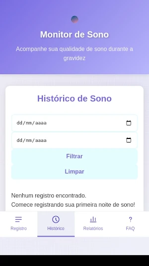 Monitor de Sono Screenshot 3