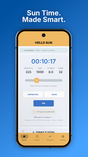 Hello Sun - Vitamin D Tracker Screenshot 0