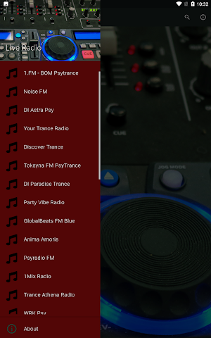 Trance Music Radio Stations Screenshot 1