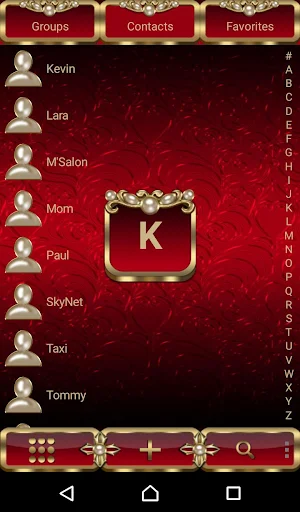 Virgin Mary Red Dialer theme Screenshot 2