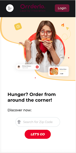 Orrderlo - Food Delivery Screenshot 0
