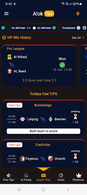 AlokTips Win Win Predictions Screenshot 0