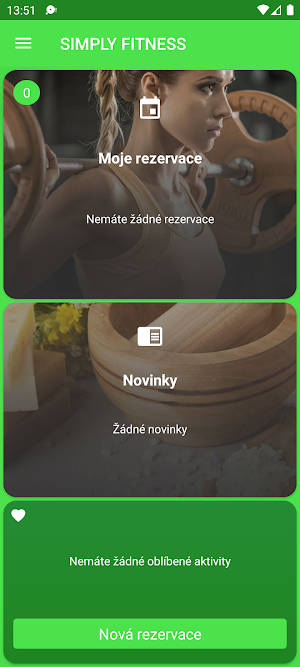 SIMPLY FITNESS Screenshot 1