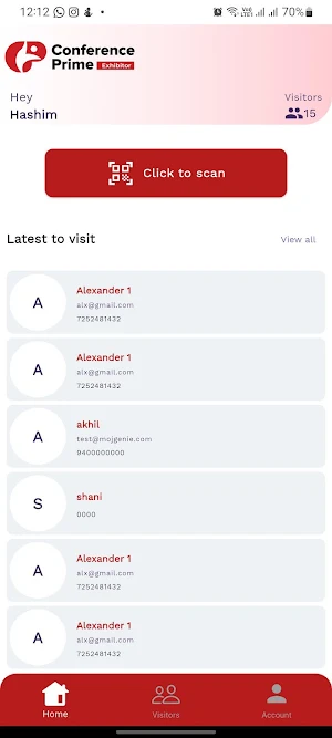 PRIME EXHIBITOR Screenshot 1